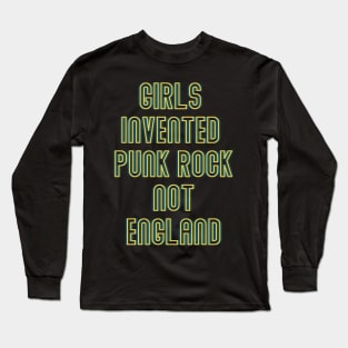 punk rock Long Sleeve T-Shirt